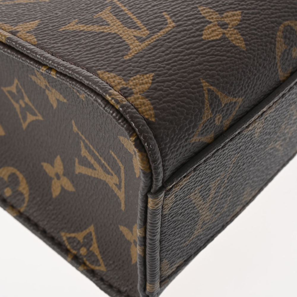 Louis Vuitton Brown Monogram Canvas Plat Handbag Sac - Picture 6 of 11